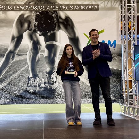 Geriausių Klaipėdos lengvosios atletikos mokyklos sportininkų apdovanojimai 2024