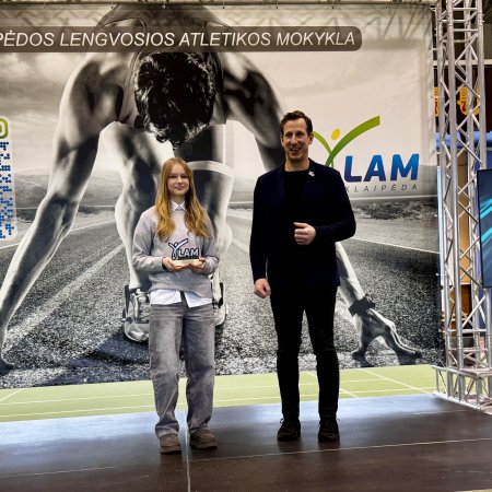 Geriausių Klaipėdos lengvosios atletikos mokyklos sportininkų apdovanojimai 2024