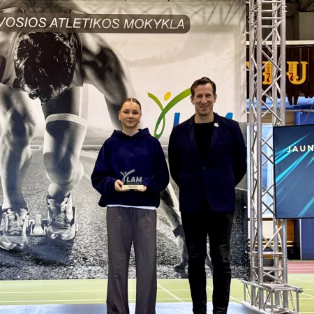 Geriausių Klaipėdos lengvosios atletikos mokyklos sportininkų apdovanojimai 2024