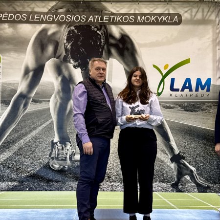 Geriausių Klaipėdos lengvosios atletikos mokyklos sportininkų apdovanojimai 2024