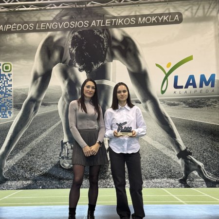 Geriausių Klaipėdos lengvosios atletikos mokyklos sportininkų apdovanojimai 2024