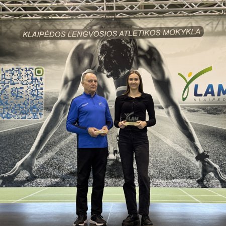 Geriausių Klaipėdos lengvosios atletikos mokyklos sportininkų apdovanojimai 2024