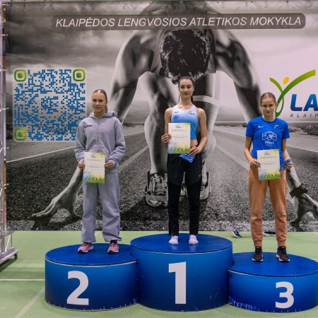 Atviros Klaipėdos LAM jaunučių ir jaunių varžybos (2025 02 27)