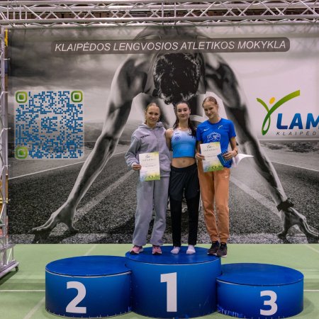 Atviros Klaipėdos LAM jaunučių ir jaunių varžybos (2025 02 27)