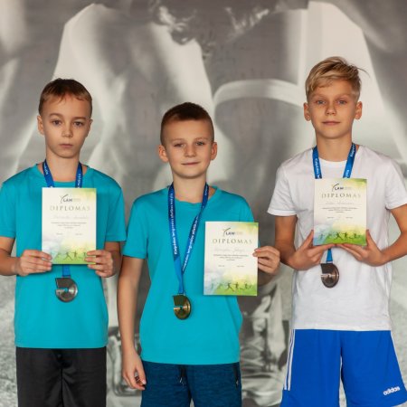 Klaipėdos LAM vaikų trikovės varžybų finalinis etapas 2025-03-08