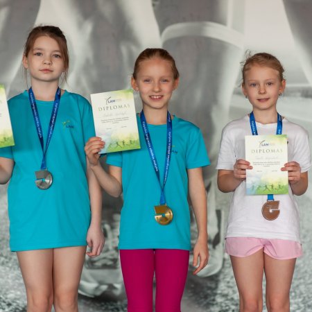 Klaipėdos LAM vaikų trikovės varžybų finalinis etapas 2025-03-08