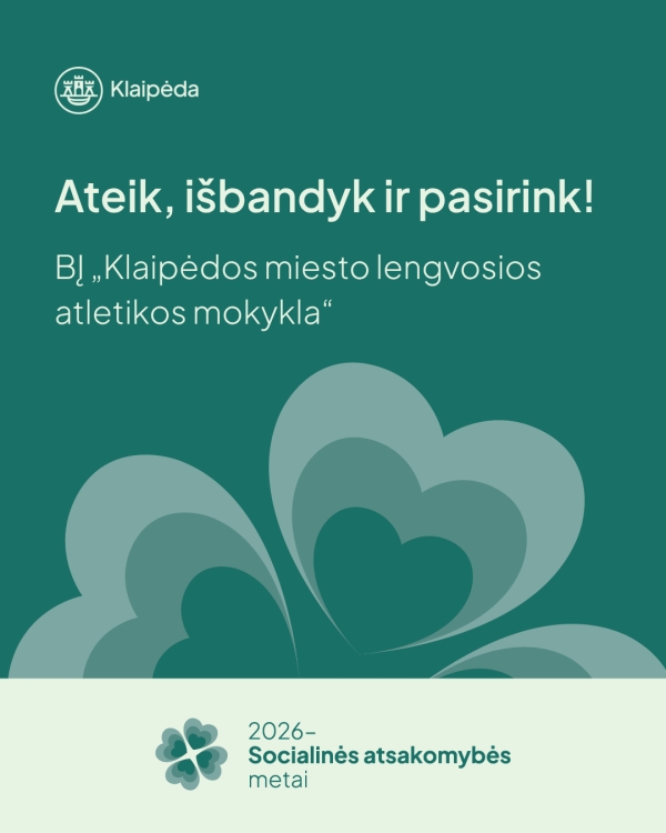 Kviečiame į atvirą treniruotę