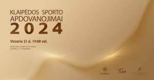 Klaipėdos sporto apdovanojimai 2024: prasidėjo internetinis balsavimas