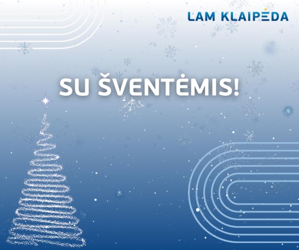 Su &scaron;ventėmis!