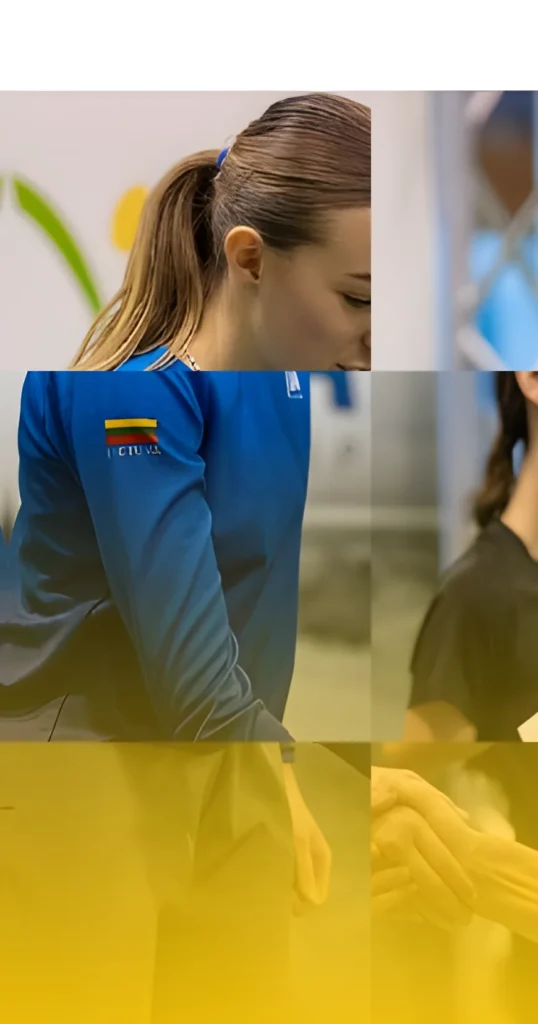 A community moment with Klaipėda LAM athletes